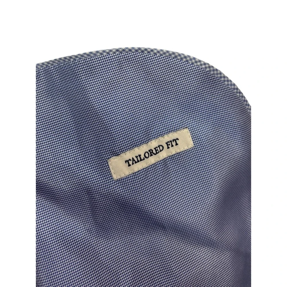 Jos A Bank 1905 50R Blue White Stripe Seersucker Blazer Jacket Sport Coat Cotton